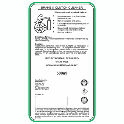 Brake & Parts Cleaner